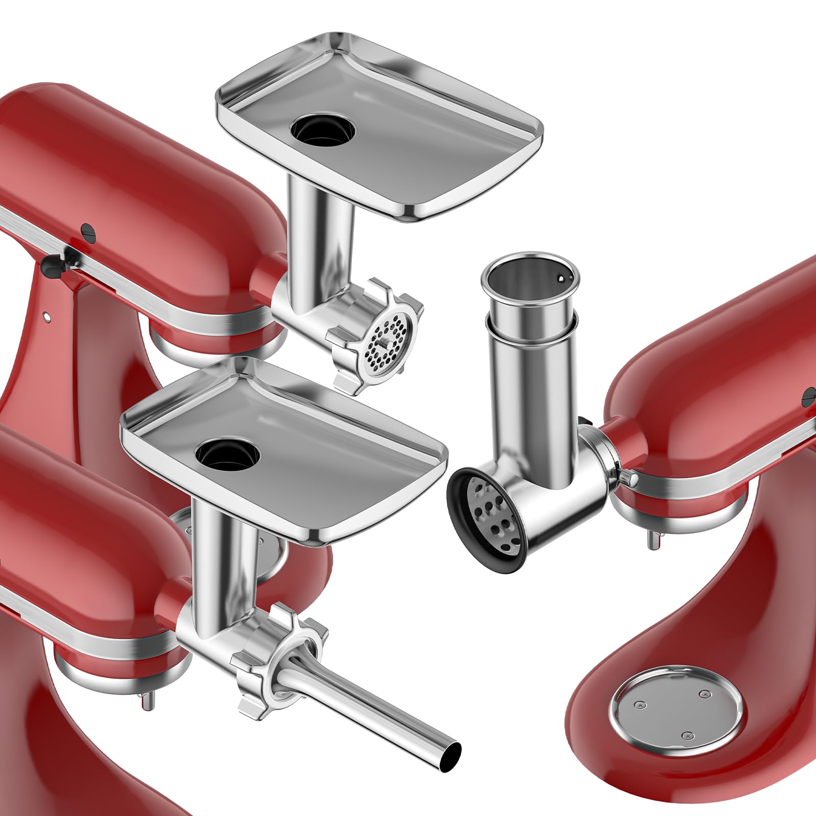 Cofun four cheese grater blades enable precise slicing and shredding.