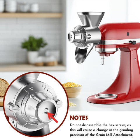 Product spotlight: Cofun grain mill attachment with glass container demo