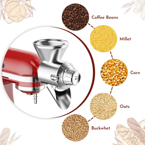 Grind level dial on Cofun attachment showing adjustable settings