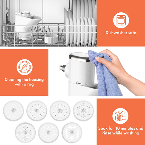 Cofun main unit is easy to wipe clean after cooking