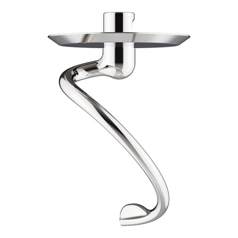 Cofun stainless steel spiral dough hook for KitchenAid improves kneading efficiency