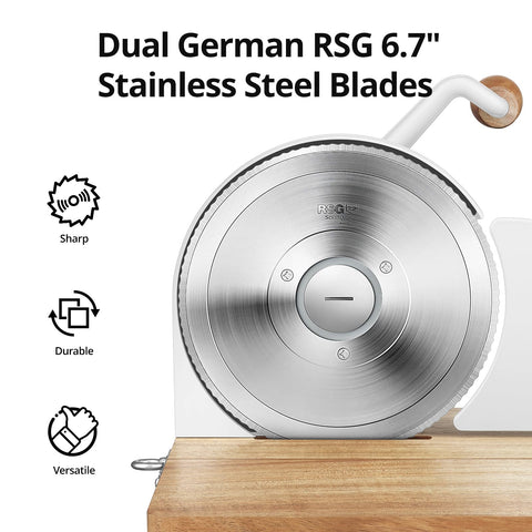 Cogace aluminum alloy body with acacia base ensuring sturdy support