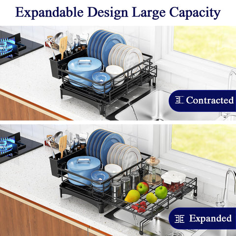 COHOSEGE over-sink extendable design shows extra length up to 21 inches.