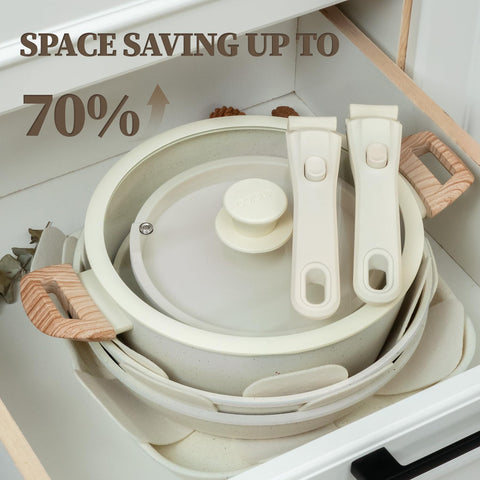 Coicur dishwasher-safe cookware simplifies post-cook cleanup.