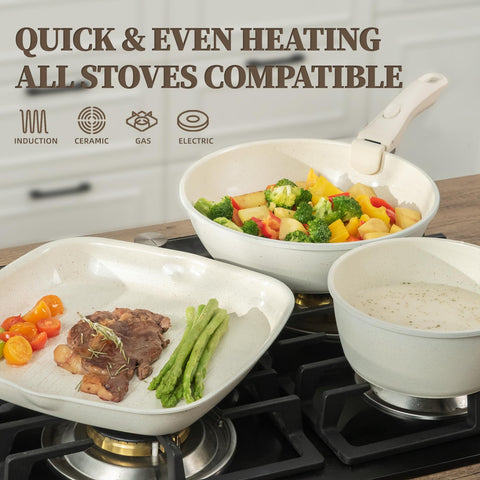 Coicur oven-safe up to 450°F for finishing dishes.