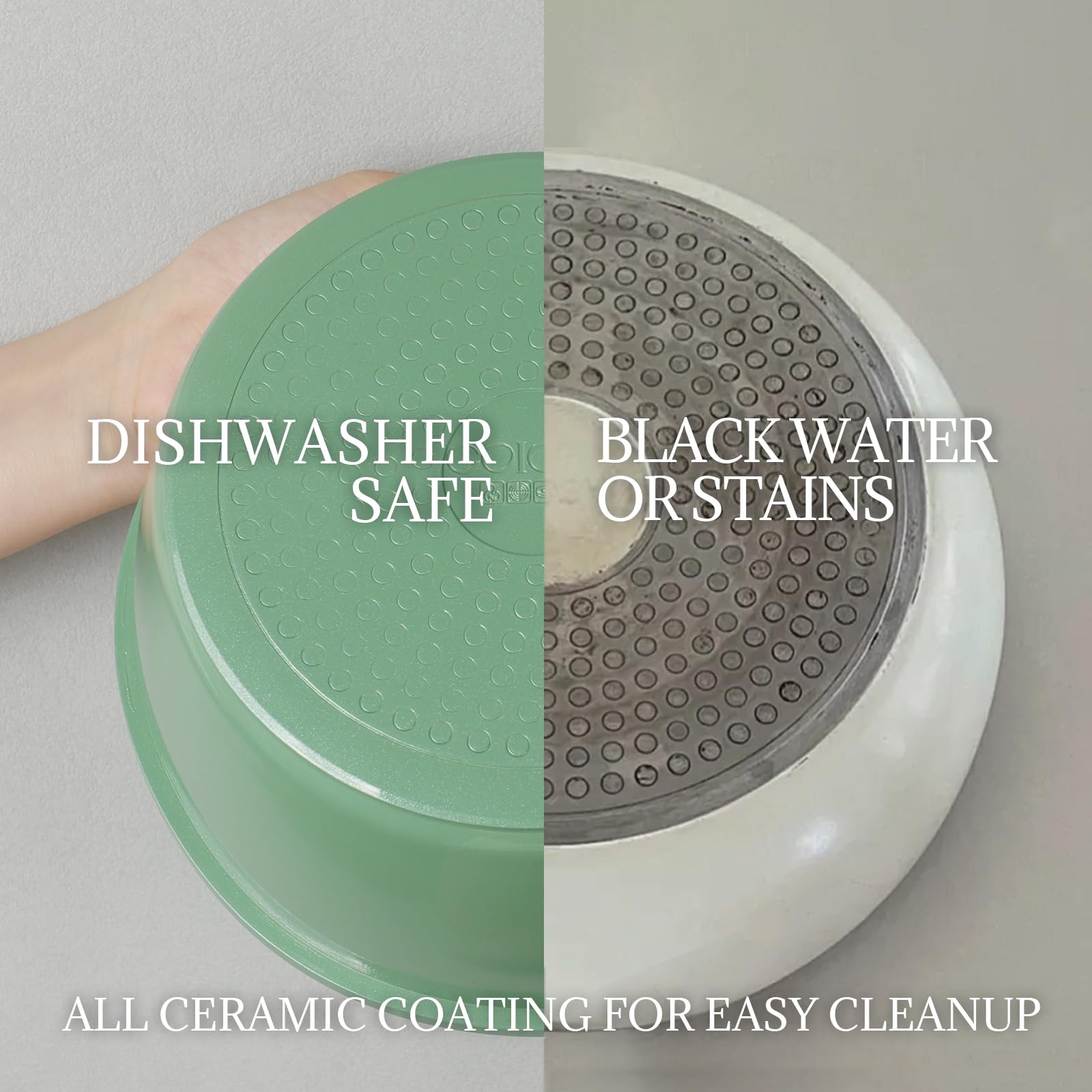 Coicur oven-safe cookware up to 450°F for finishing dishes