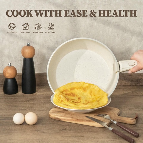 Coicur quick and even heat base for consistent cooking.