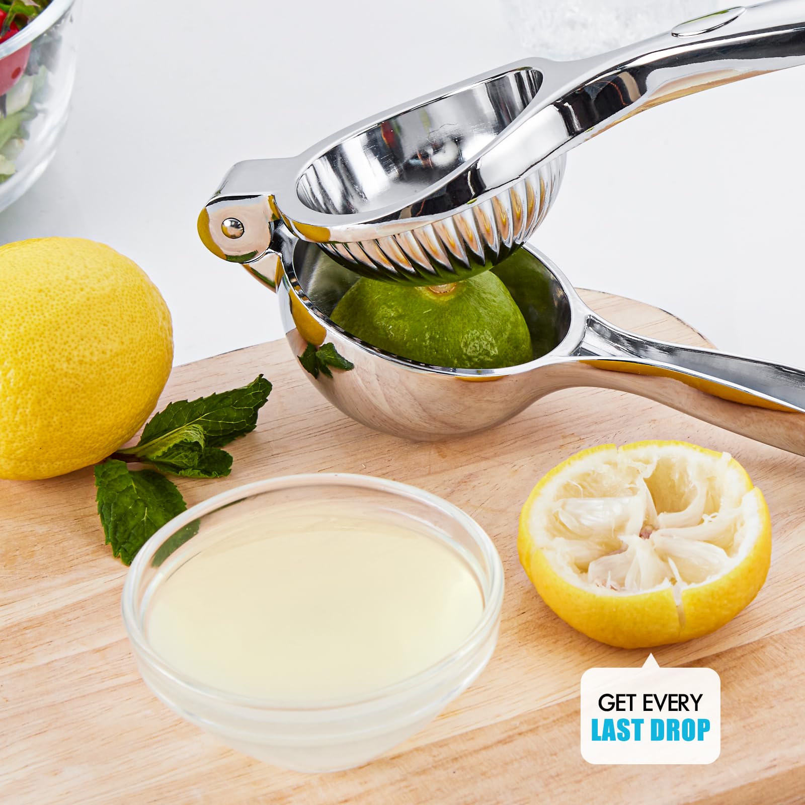 COKORA lemon squeezer stainless steel pins provide secure joints for reliable operation
