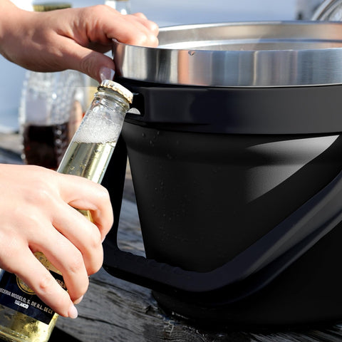 COKTIK 7L built-in bottle opener for quick serving.