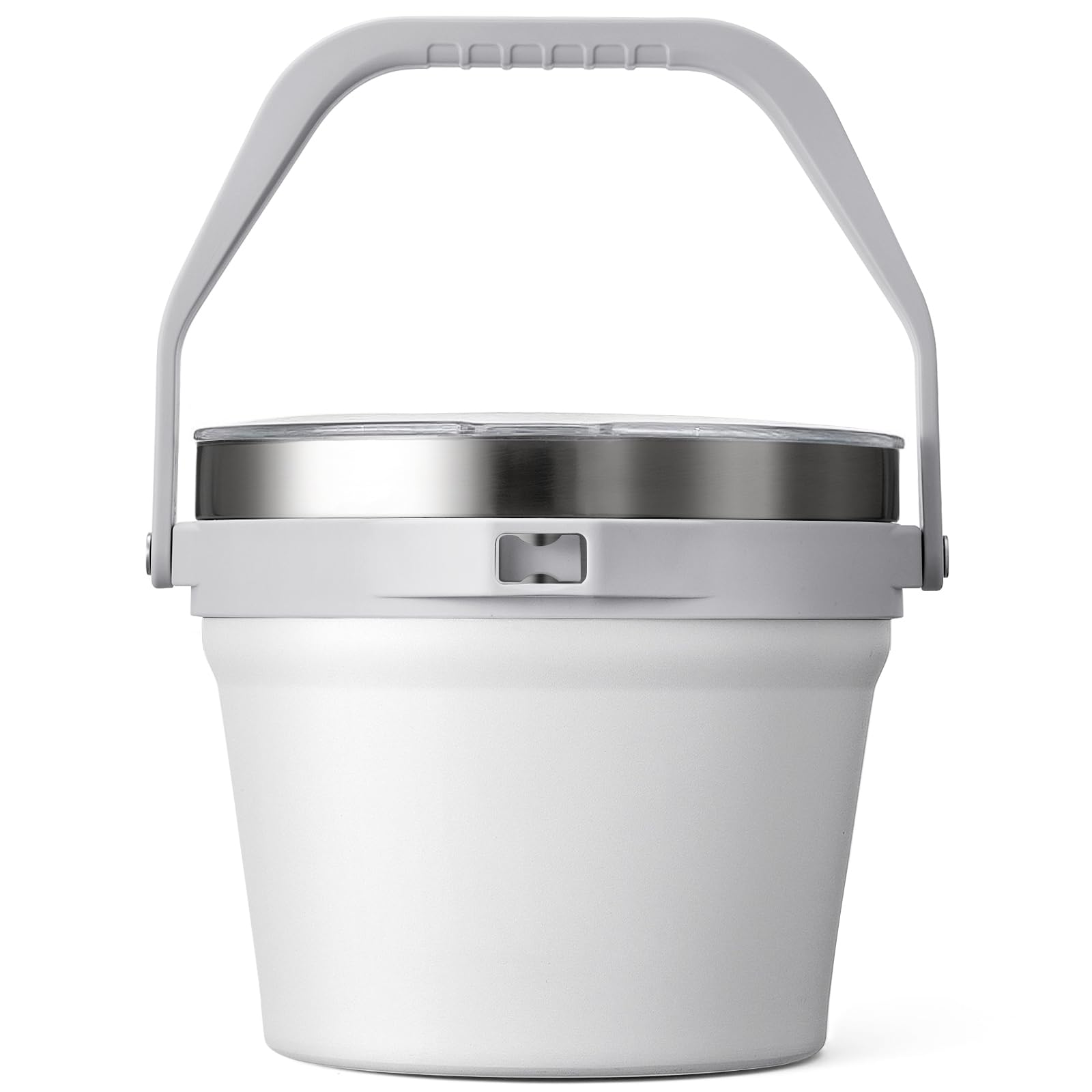 COKTIK 7L insulated ice bucket with lid keeps beverages cold for parties.