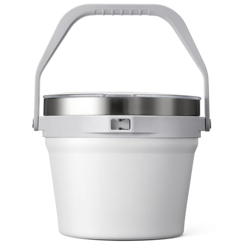 COKTIK 7L insulated ice bucket with lid keeps beverages cold for parties.