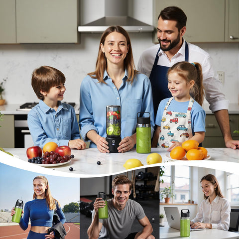 COKUNST 17 oz capacity suits smoothies, shakes, and juices during busy days.