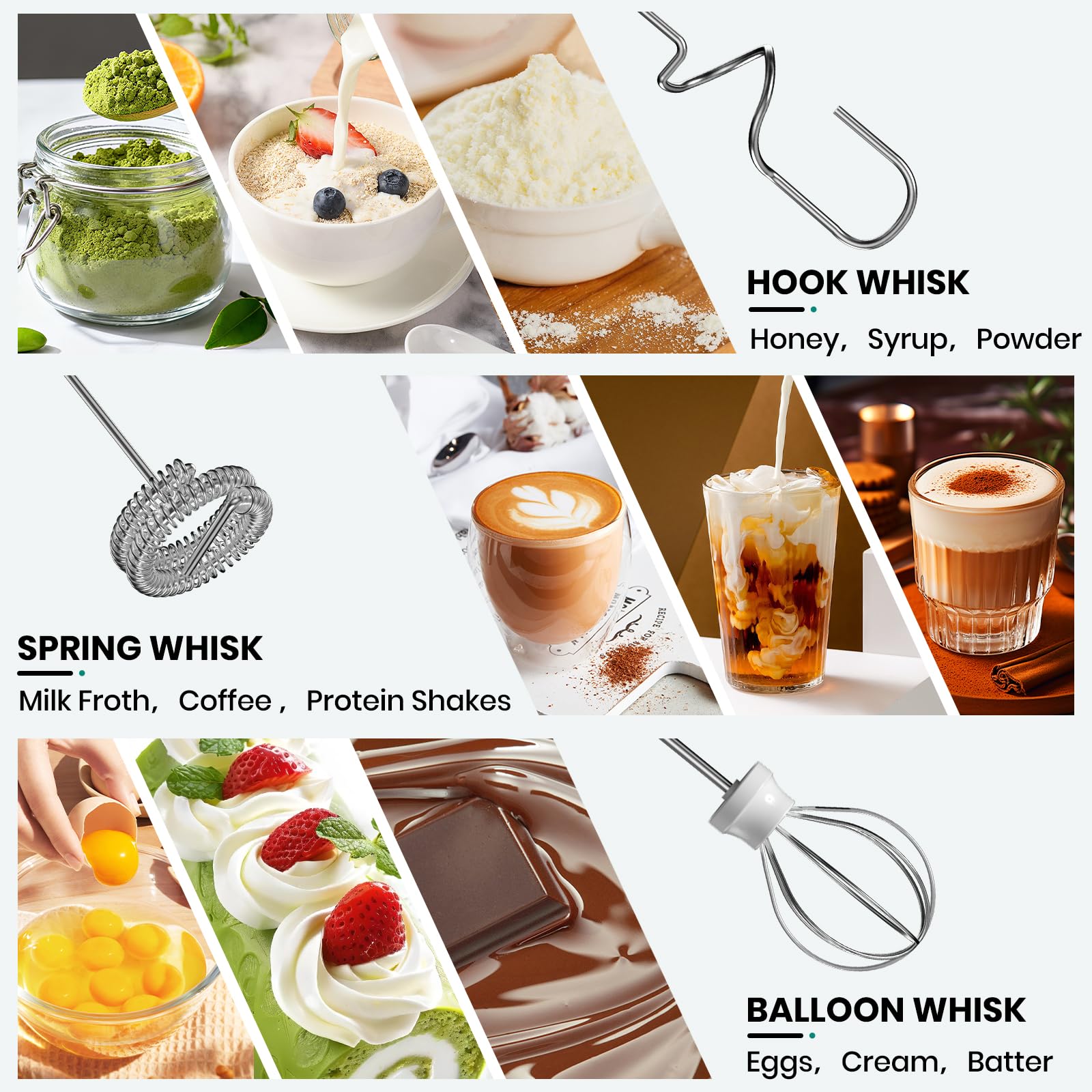 Colarlemo milk frother USB-C rechargeable with long-lasting battery.