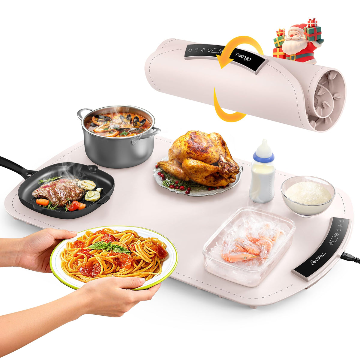 COLDFILL Warming Mat delivers full-coverage bottom heat for even warming