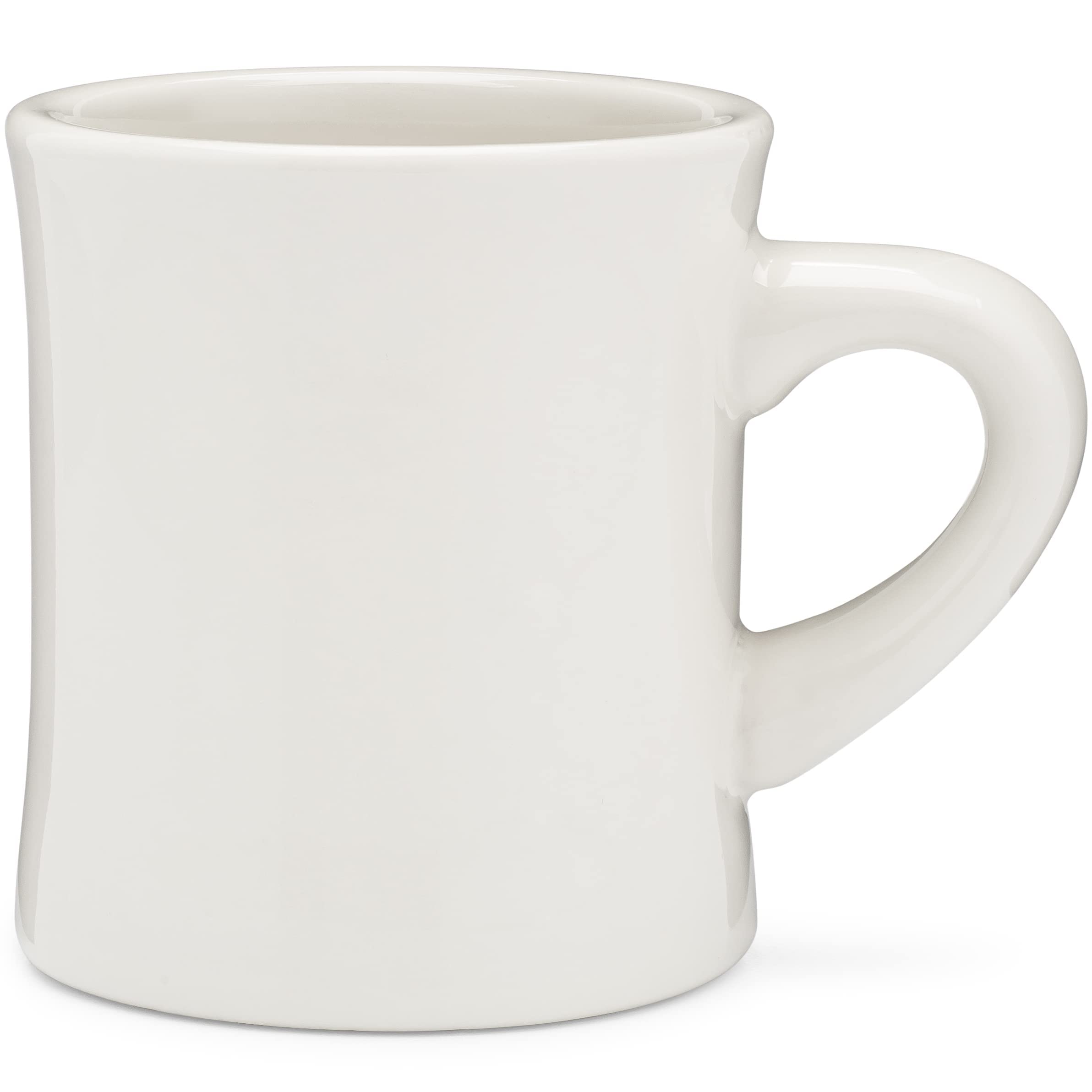 COLETTI Diner Mug cream 11oz front view for a sturdy, satisfying morning coffee