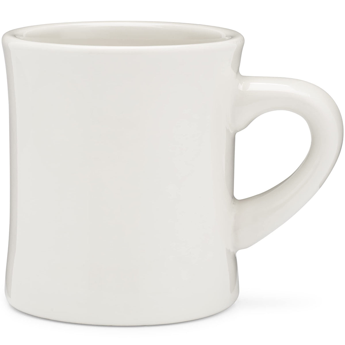 COLETTI Diner Mug cream 11oz front view for a sturdy, satisfying morning coffee