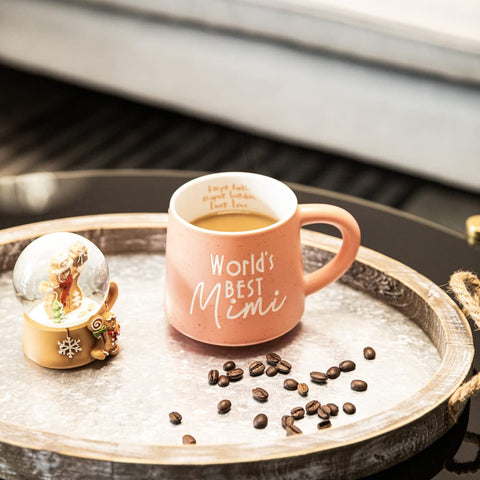 COLLECTIVE HOME mug, easy to clean and care for with durable ceramic.