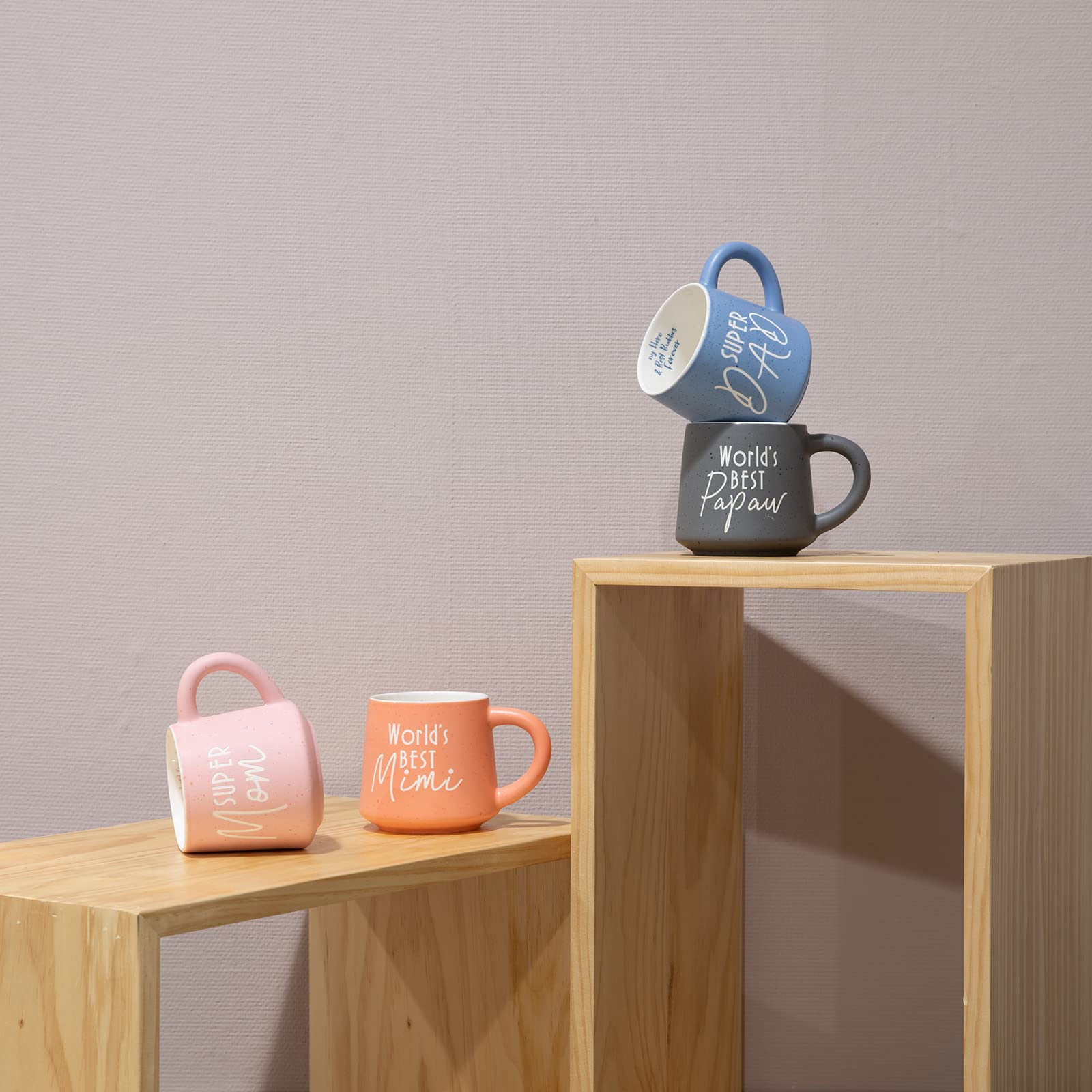 COLLECTIVE HOME 16-ounce mug, dishwasher and microwave safe for easy cleanup.