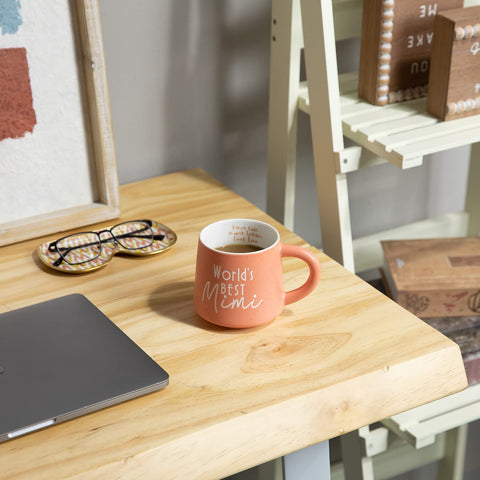 COLLECTIVE HOME 16 oz mug, generous capacity for larger beverages at home or work.