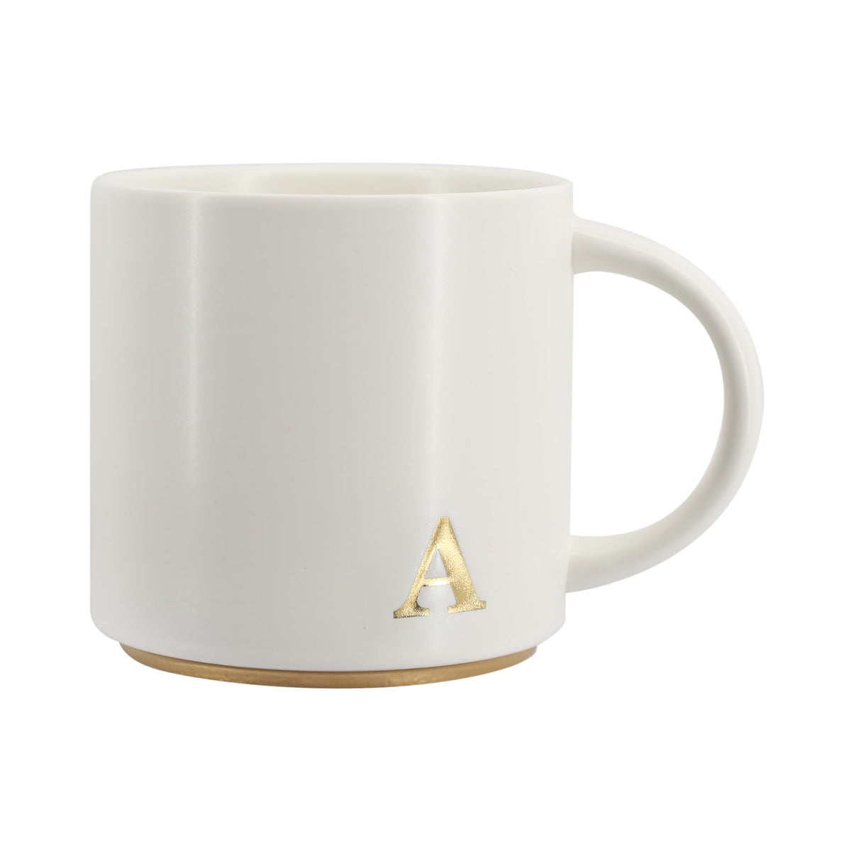 COLLECTIVE HOME monogram mug 15oz for generous daily beverages.