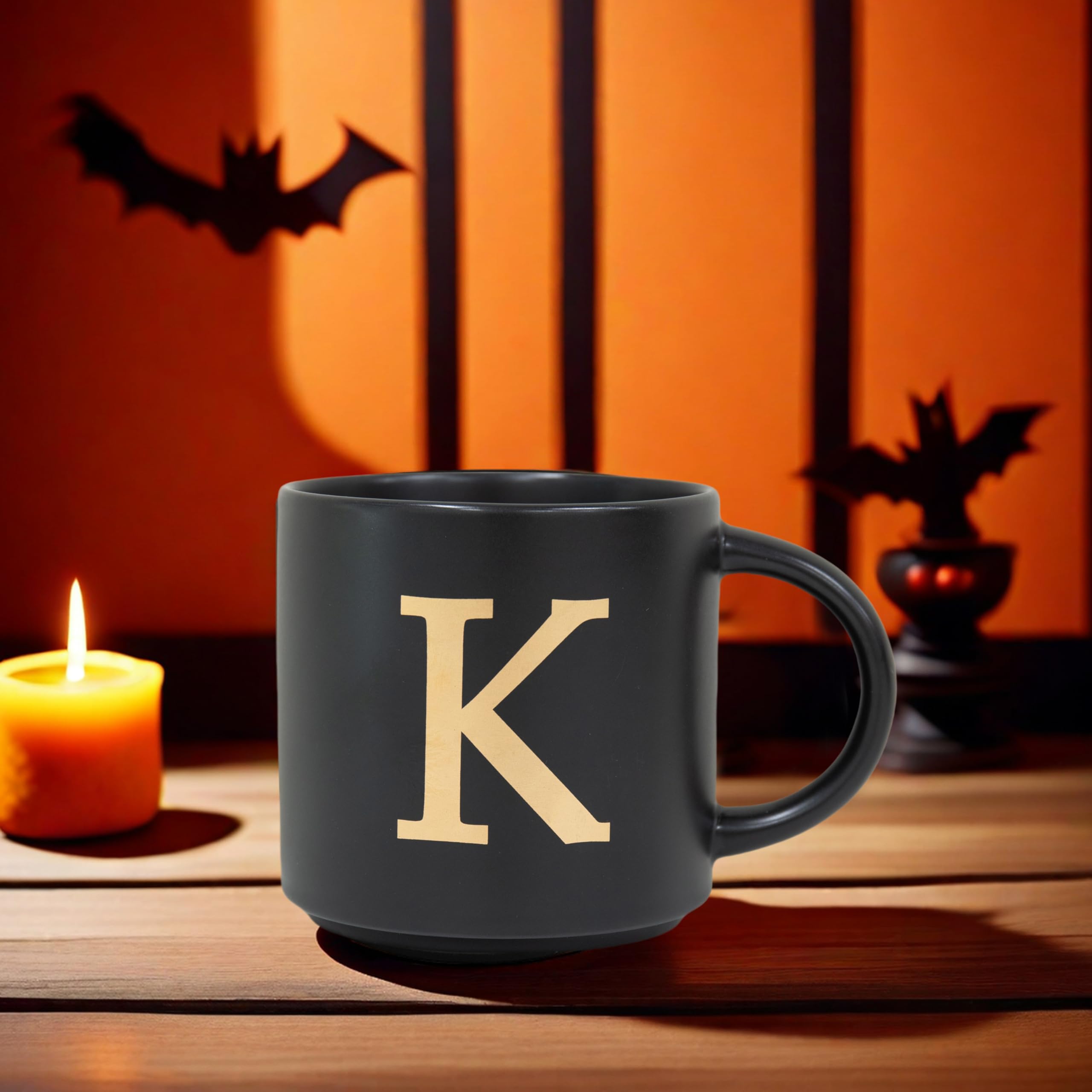 COLLECTIVE HOME gift box with monogram mug, ready for gifting.