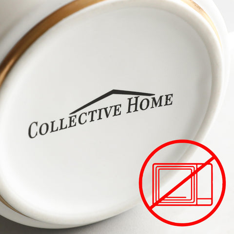 COLLECTIVE HOME luminous multicolored sheen catches light during daily coffee moments