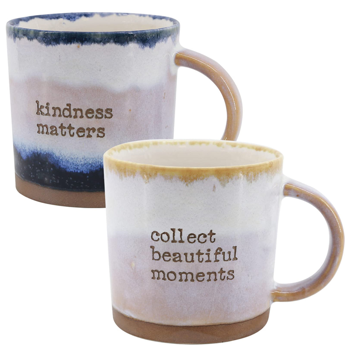 COLLECTIVE HOME Reactive Glaze mug front view, perfect for daily coffee in office or home.