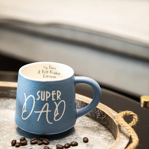 COLLECTIVE HOME Super Dad mug gift-ready packaging moment