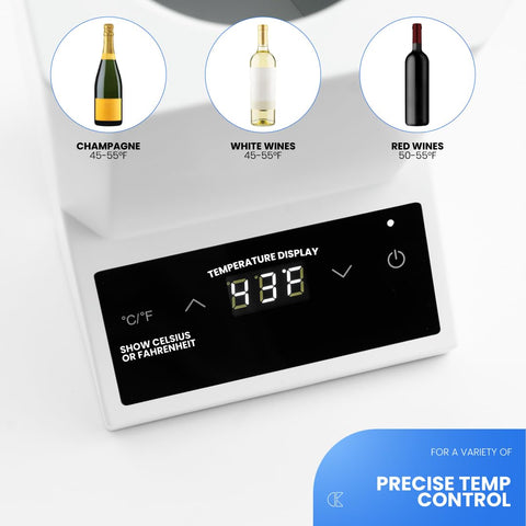 Collier Kitchen quiet, lightweight chiller moves easily between spaces.