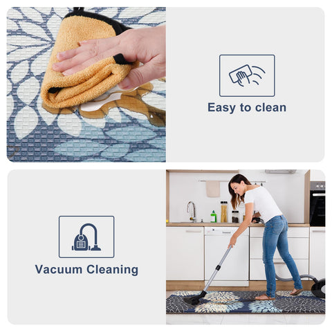 Collive anti-slip kitchen mat withstands heavy use in high-traffic areas.