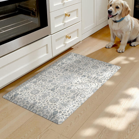 Collive vintage boho kitchen mat suits home office and kitchen