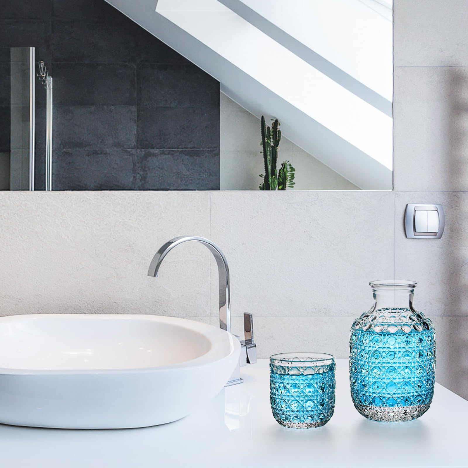 Coloch bedside decor vase option shows versatile display and use.