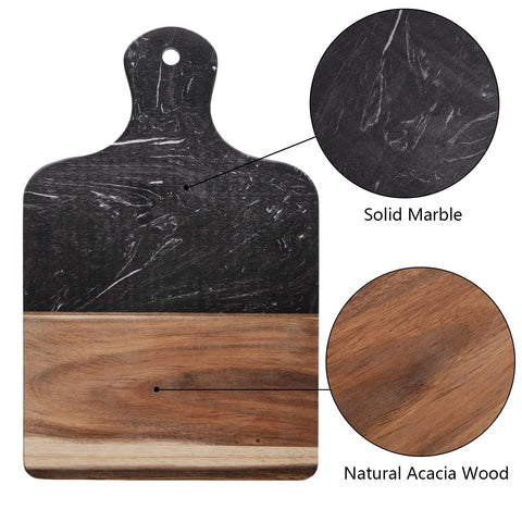 Coloch charcuterie board black serving closeup highlighting elegant contrast and practical surface for cheese