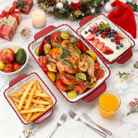 Coloch oven microwave safe bakeware for versatile cooking.