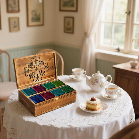 Coloch versatile container for tea, sugar, jewelry, and crafts