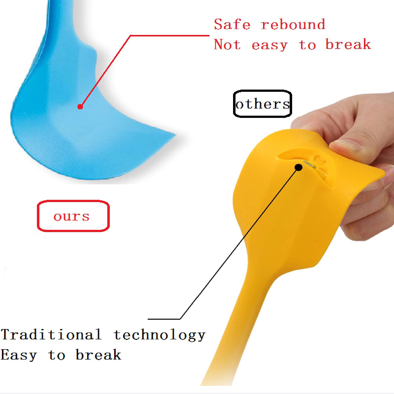 COLOGO heat resistant up to 500℉ for high-heat cooking