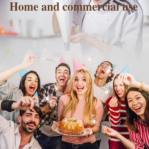 COLOGO large-capacity piping bags reduce changes and save time during decorating.