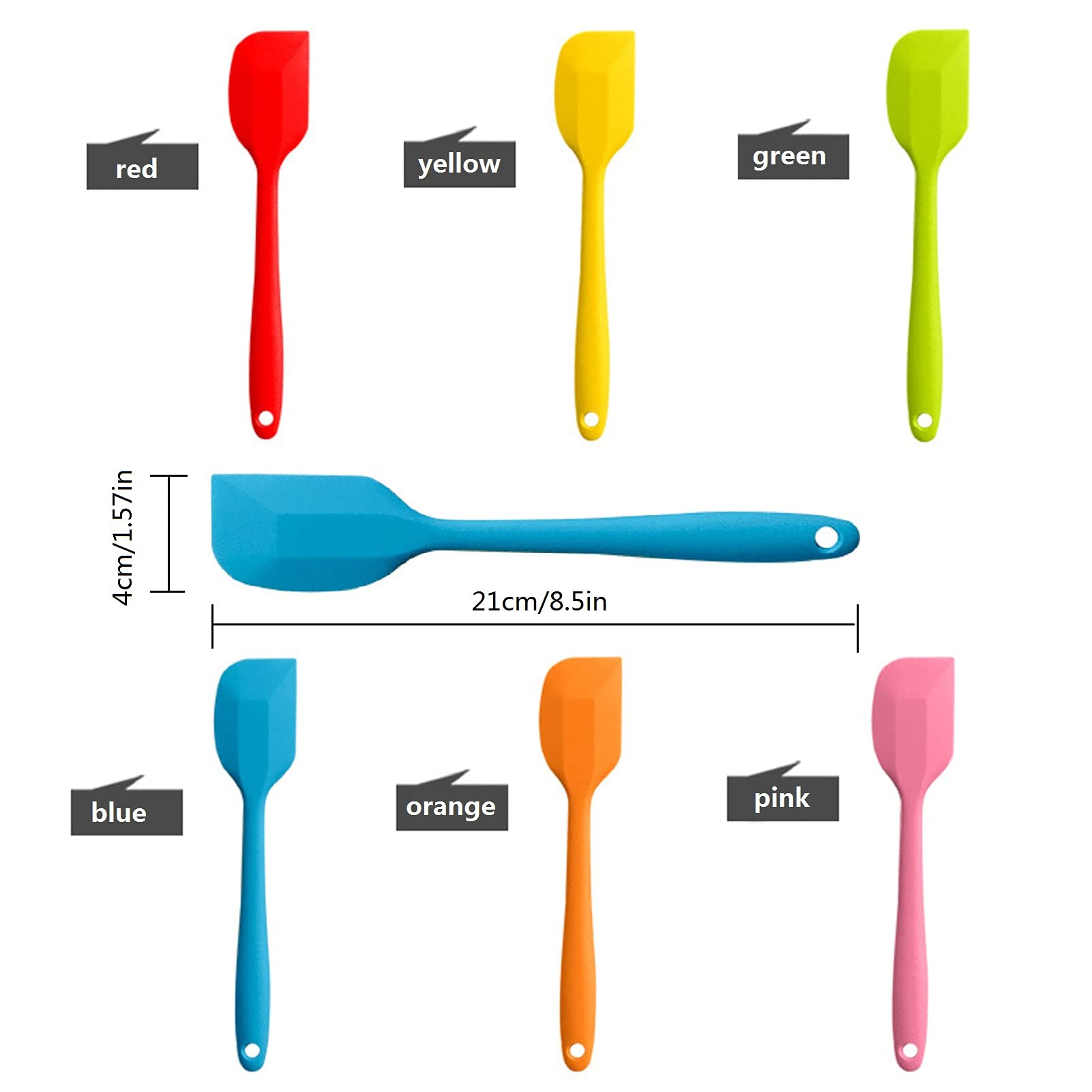 COLOGO spatula with stainless steel core for extra strength