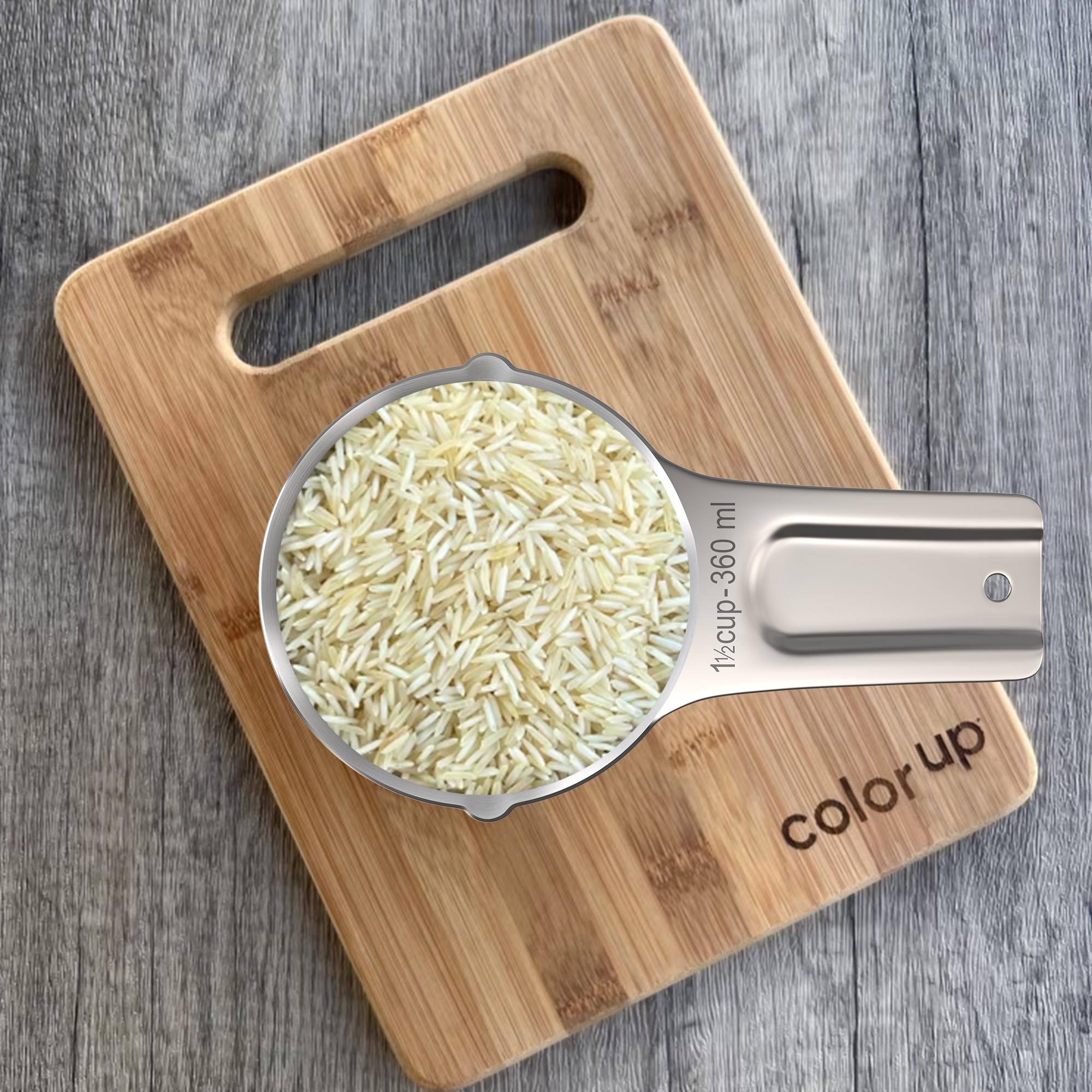 Color Up seamless one-piece construction for easy cleaning after use.