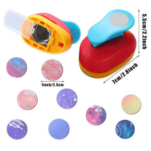Colzzy round magnets kit, perfect for fridge décor and note attachment.