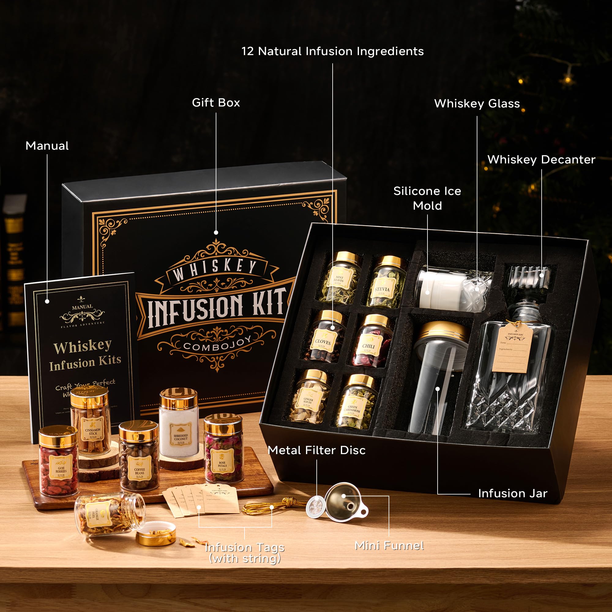 ComboJoy infusion jar set for crafting custom flavors