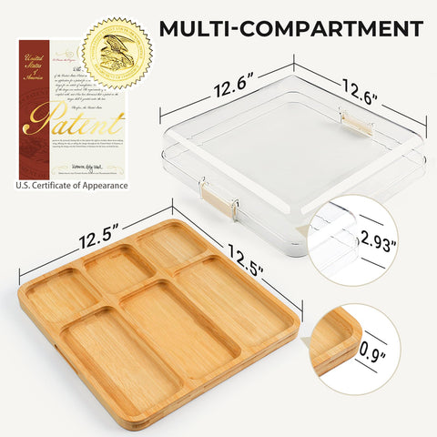 Combler charcuterie board gift packaging adds elegant packaging for gifts.