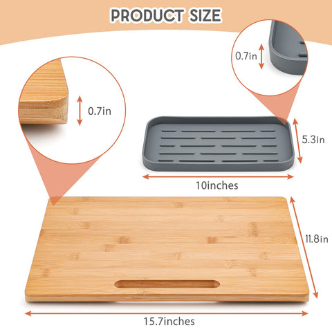 Comesix bamboo slider-durable adds warmth and sturdiness to kitchens