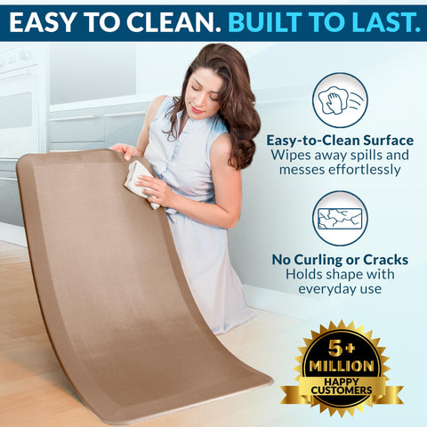 ComfiLife stain-resistant surface stays clean with daily kitchen use.
