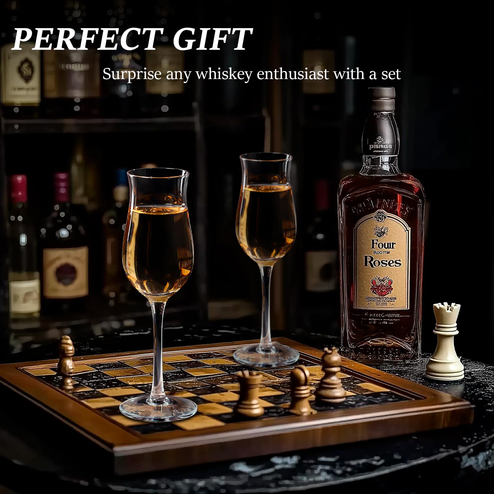 Comfit gift box snifter set, elegant packaging for celebrations.