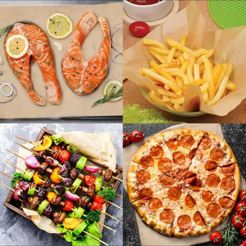 Comfylife double-sided coating provides smooth food release.