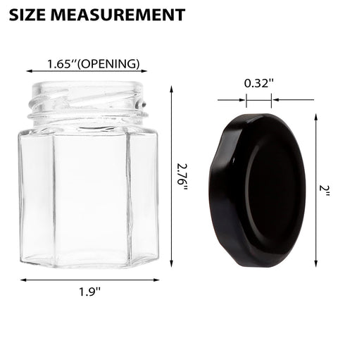 Comrzor airtight seal jar demonstrates secure storage for jams or honey.