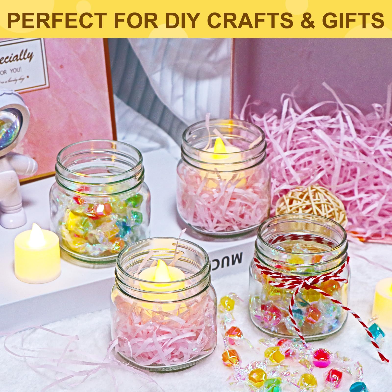 Comrzor compact jars save space while keeping ingredients neat and accessible.