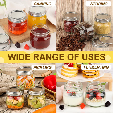 Comrzor jars for DIY candles and crafts, great for weddings or gifts.