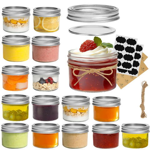 ComSaf reusable glass jars support eco-friendly kitchen organization.